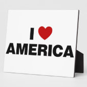 Ik hou van Amerika Fotoplaat (Zijkant)