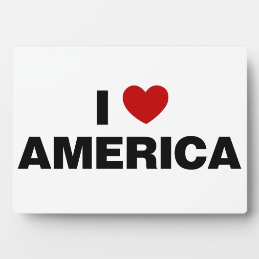 Ik hou van Amerika Fotoplaat (voorkant)