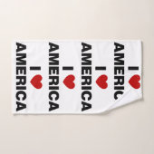 Ik hou van Amerika Handdoek (Handdoek)