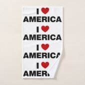 Ik hou van Amerika Handdoek (Handdoek)