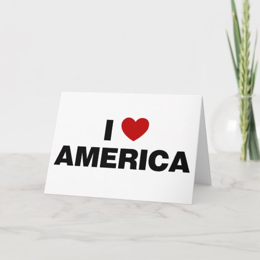 Ik hou van Amerika Kaart (Voorkant)