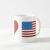 Ik hou van Amerika Koffiemok (Voorkant rechts)