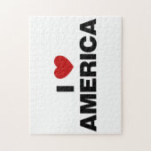 Ik hou van Amerika Legpuzzel (Verticaal)
