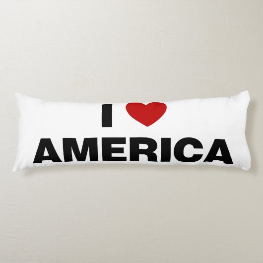 Ik hou van Amerika Lichaamskussen (Voorkant)