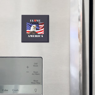 Ik hou van Amerika Magneet