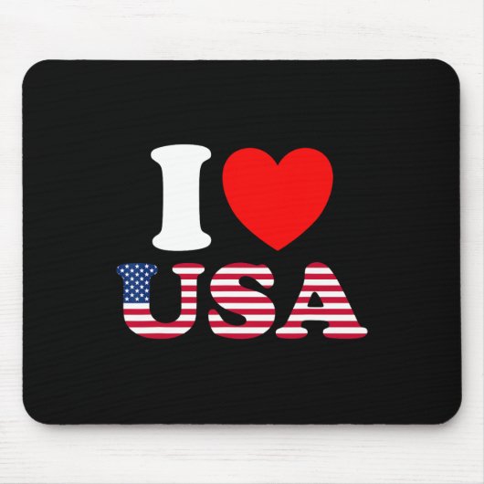 Ik hou van Amerika Muismat (Voorkant)
