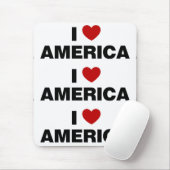 Ik hou van Amerika Muismat (Met muis)