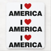 Ik hou van Amerika Muismat (Voorkant)