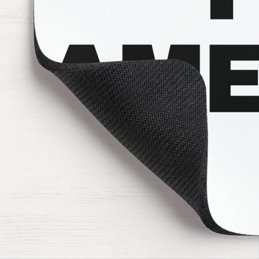 Ik hou van Amerika Muismat (Hoek)