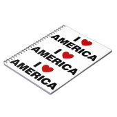 Ik hou van Amerika Notitieboek (Linkerzijde)
