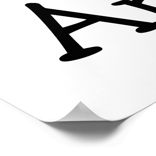 Ik hou van Amerika Poster (Hoek)