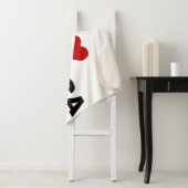 Ik hou van Amerika Sherpa Deken (In situ)