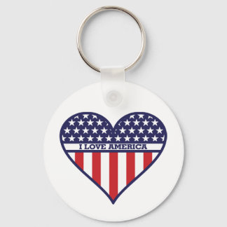 Ik hou van Amerika Sleutelhanger