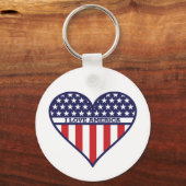 Ik hou van Amerika Sleutelhanger (Voorkant)