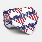 Ik hou van Amerika Stropdas (Opgerold)