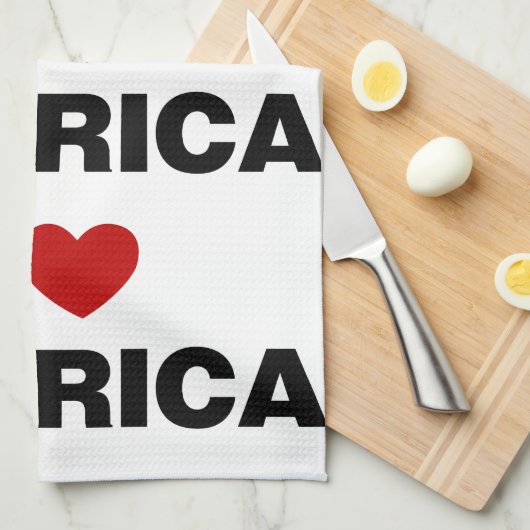 Ik hou van Amerika Theedoek (Quarter Fold)