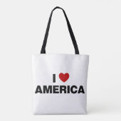 Ik hou van Amerika Tote Bag (Achterkant)