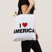 Ik hou van Amerika Tote Bag (Dichtbij)