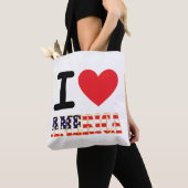 Ik hou van Amerika Tote Bag (Dichtbij)