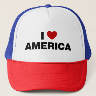 Ik hou van Amerika Trucker Pet