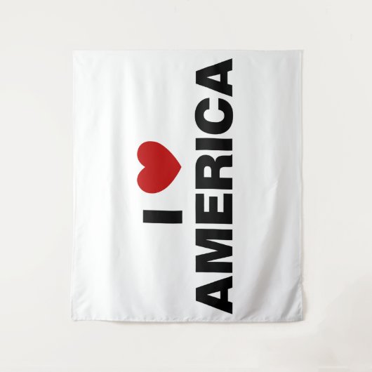 Ik hou van Amerika Wandkleed (Voorkant)