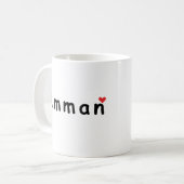 Ik hou van Amman Koffiemok (Voorkant links)