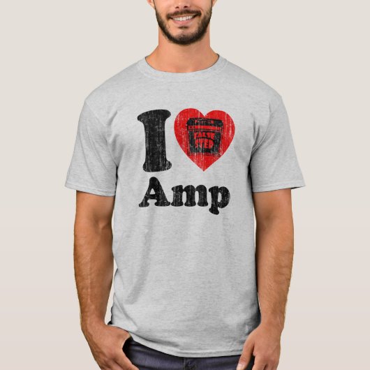 Ik hou van Amp T-shirt (Voorkant)