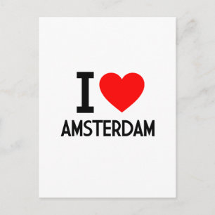 Ik hou van Amsterdam Briefkaart