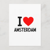 Ik hou van Amsterdam Briefkaart (Voorkant)