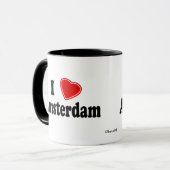 Ik hou van Amsterdam Mok (Voorkant links)