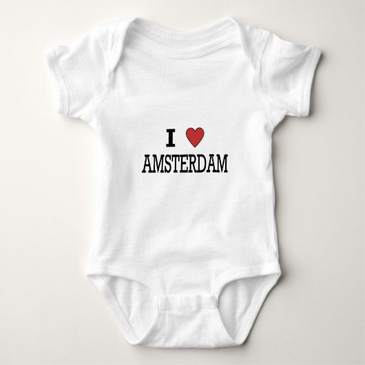 Ik hou van Amsterdam Romper (Voorkant)