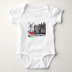 Ik hou van Amsterdam Romper