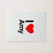ik hou van amy legpuzzel (Horizontaal)