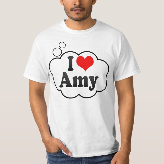 Ik hou van Amy T-shirt (Voorkant)