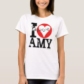 Ik hou van Amy T-Shirt 1 (Voorkant)