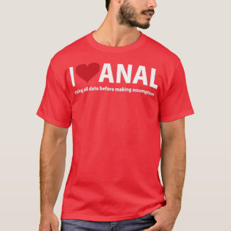 Ik hou van anaal t-shirt