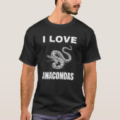 Ik hou van Anacondas T-shirt (Voorkant)