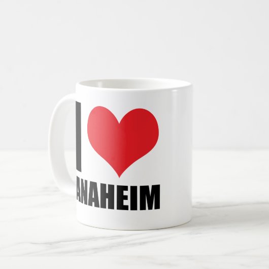 Ik hou van Anaheim Koffiemok (Voorkant links)