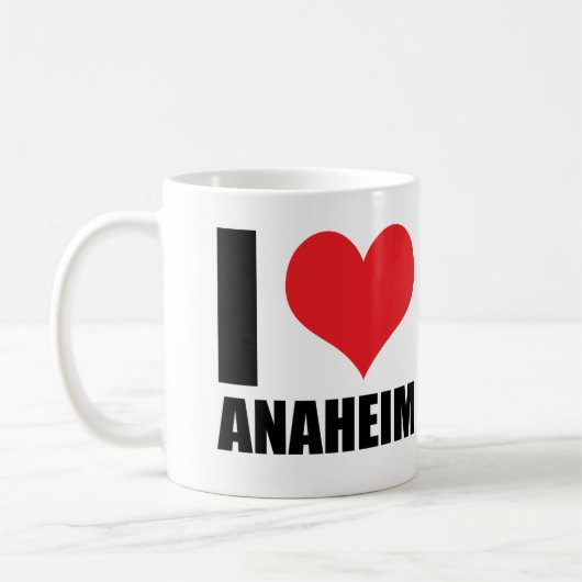 Ik hou van Anaheim Koffiemok (Links)