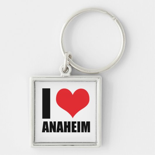 Ik hou van Anaheim Sleutelhanger (Voorkant)