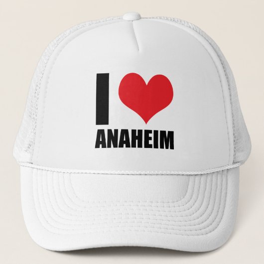 Ik hou van Anaheim Trucker Pet (Voorkant)