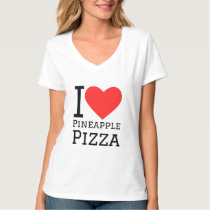 Ik hou van ananaspizza t-shirt
