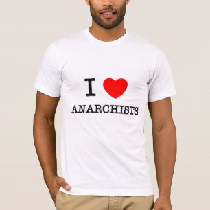 Ik hou van anarchisten t-shirt