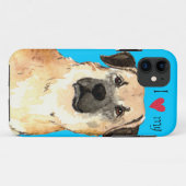 Ik hou van Anatolian Shepherd Case-Mate iPhone Case (Achterkant (horizontaal))