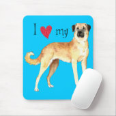 Ik hou van Anatolian Shepherd Muismat (Met muis)