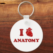 ik hou van anatomie2 sleutelhanger (Voorkant)