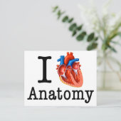 Ik hou van Anatomie Briefkaart (Staand voorkant)