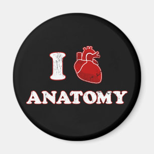 ik hou van anatomie magneet