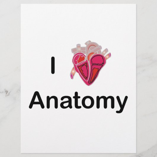 Ik hou van anatomie met menselijk hart! flyer (Voorkant)