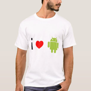 Ik hou van Android T-shirt
